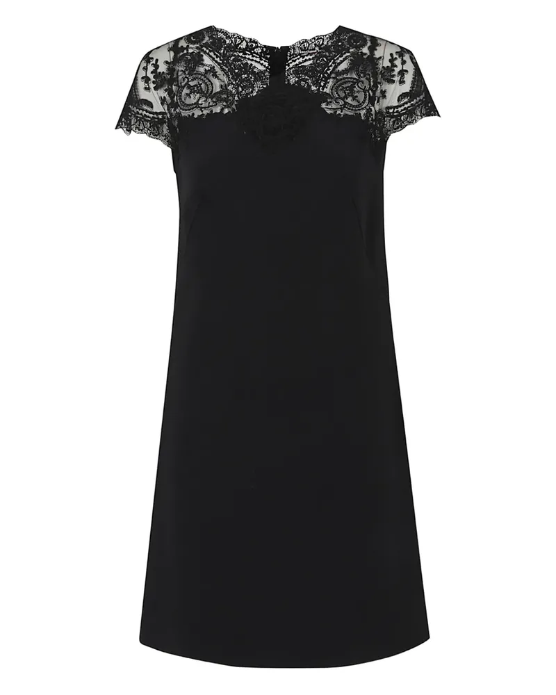 Ermanno Scervino Kleid mit Spitze - Schwarz Schwarz