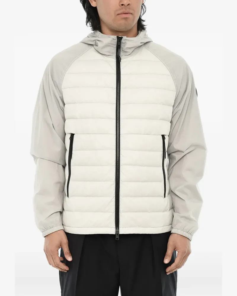Woolrich quilted hooded-jacket - Grau Grau