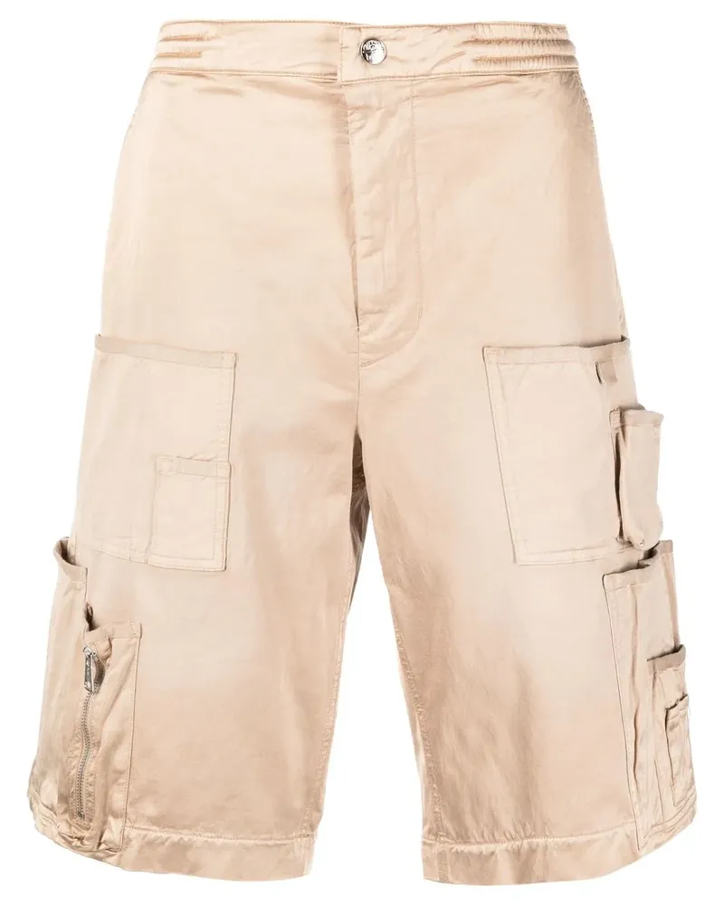 Diesel Cargo-Shorts mit geradem Bein - Nude Nude