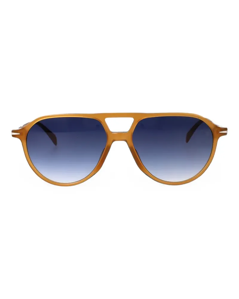 EYEWEAR by DAVID BECKHAM Getönte Pilotenbrille - Braun Braun