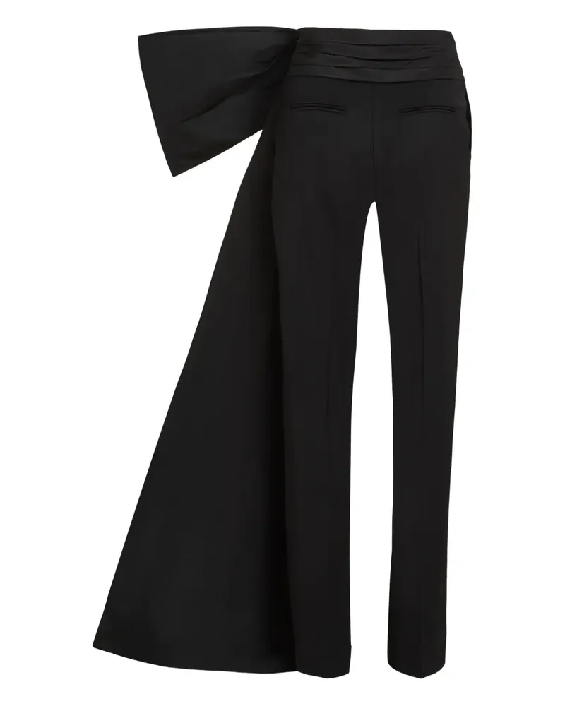 Karl Lagerfeld Karl Studio Hose mit Schleifendetail - Schwarz Schwarz