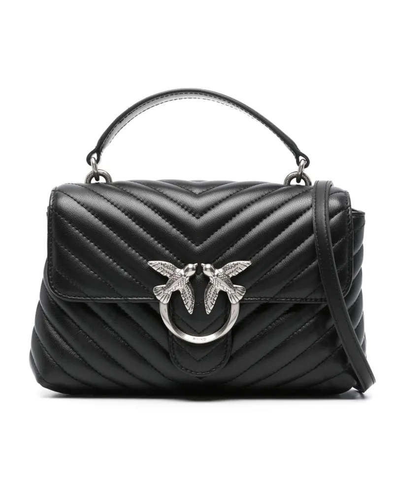 Pinko Mini Lady Love Handtasche - Schwarz Schwarz
