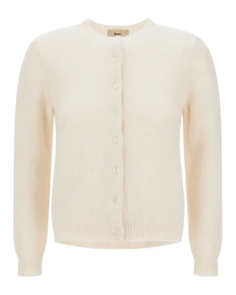 Herno Geknöpfter Cardigan - Nude Nude