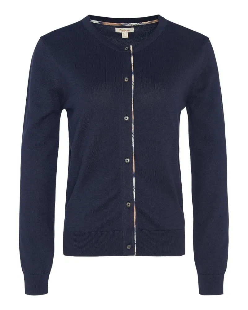 Barbour Cardigan aus Wollgemisch - Blau Blau