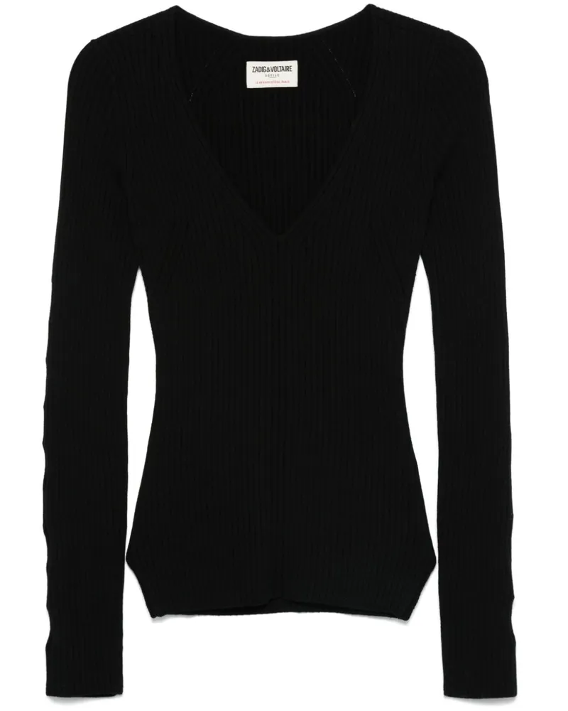 Zadig & Voltaire Syla Pullover - Schwarz Schwarz