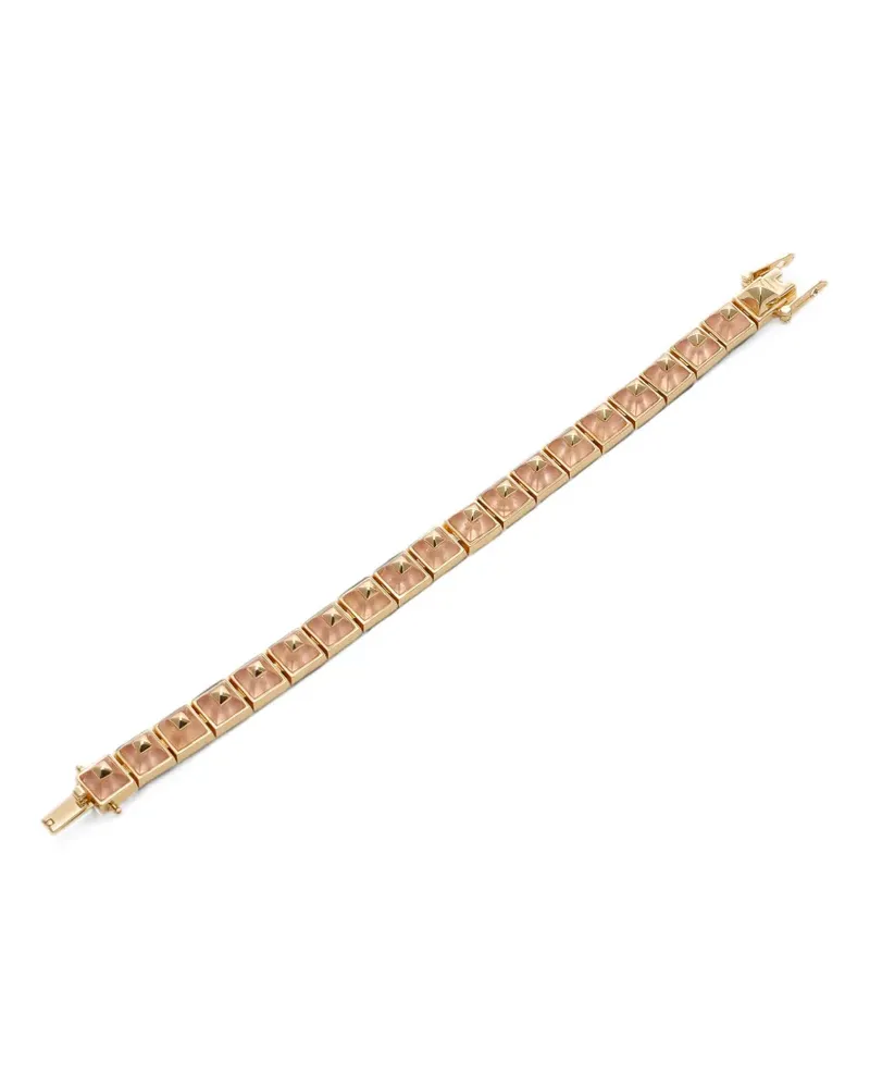 Eddie Borgo Sugarloaf Pyramid Armband - Gold Gold