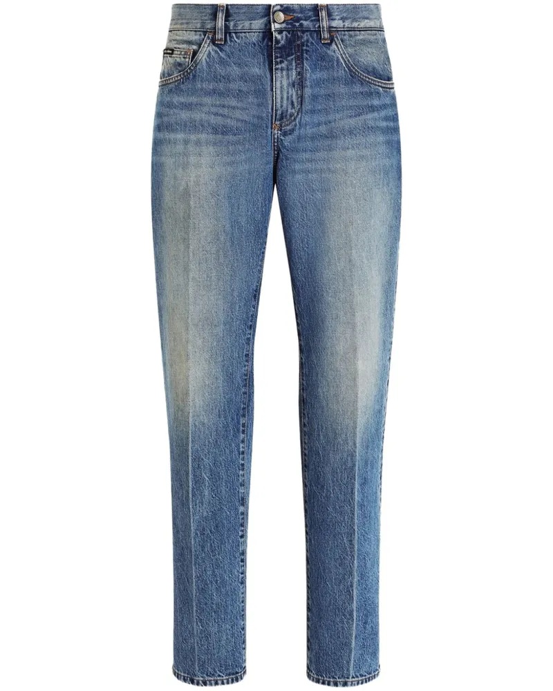 Dolce & Gabbana Jeans mit geradem Bein - Blau Blau