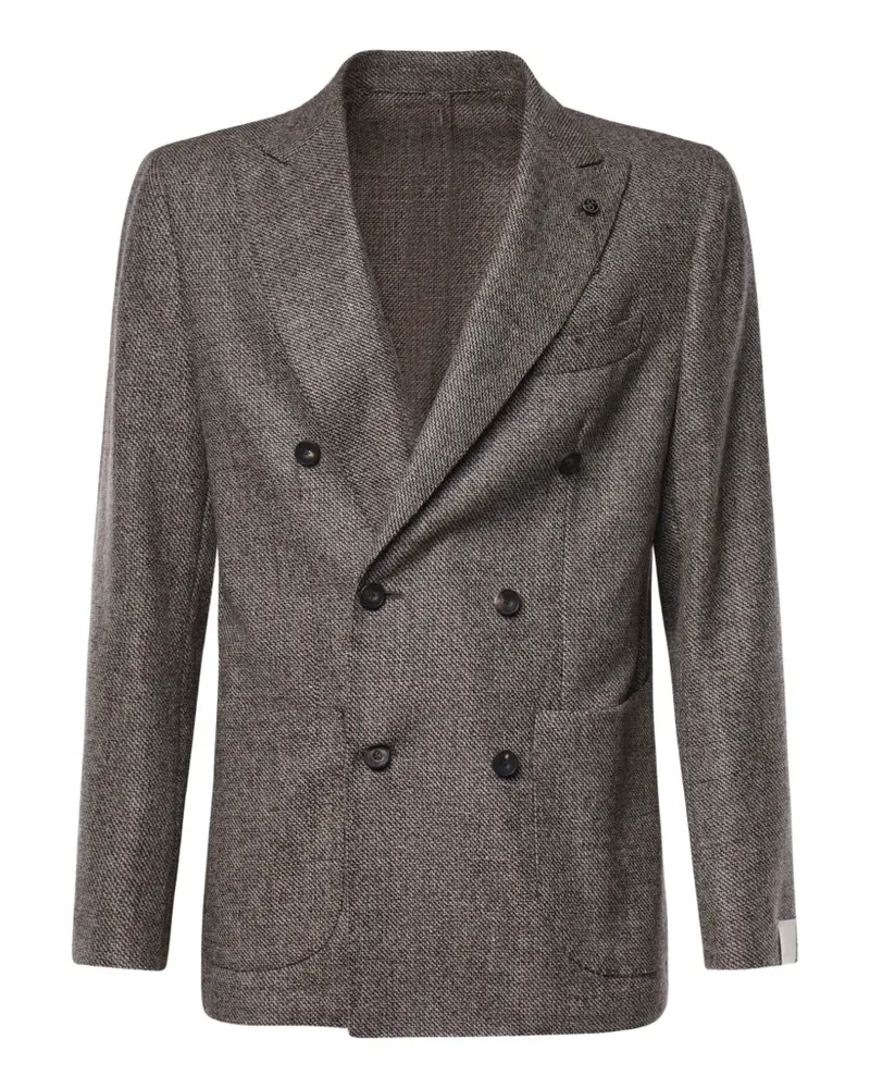 Biagio Santaniello Biagio double-breasted blazer - Braun Braun