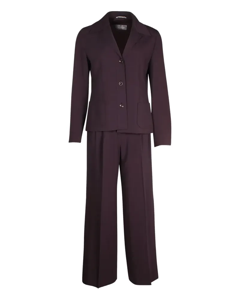 Max Mara single-breasted suit - Violett Violett