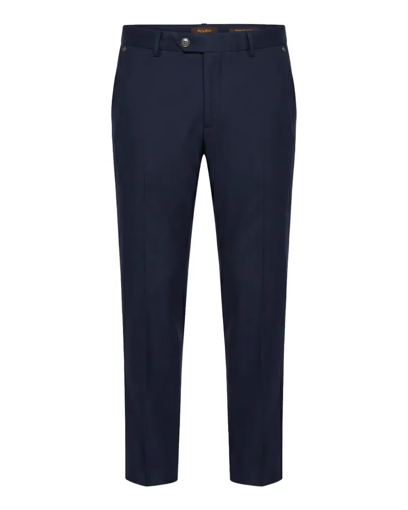MOORER Antonm1 Chino mit geradem Bein - Blau Blau
