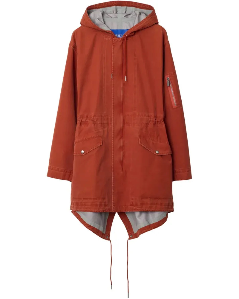 Burberry Parka aus Baumwolle - Orange Orange
