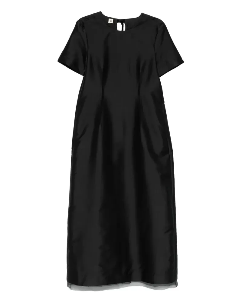 The Garment Midikleid im Layering-Look - Schwarz Schwarz