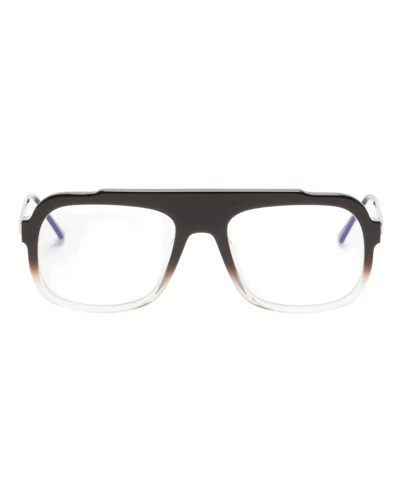 Thierry Lasry Poisony Brille - Schwarz Schwarz