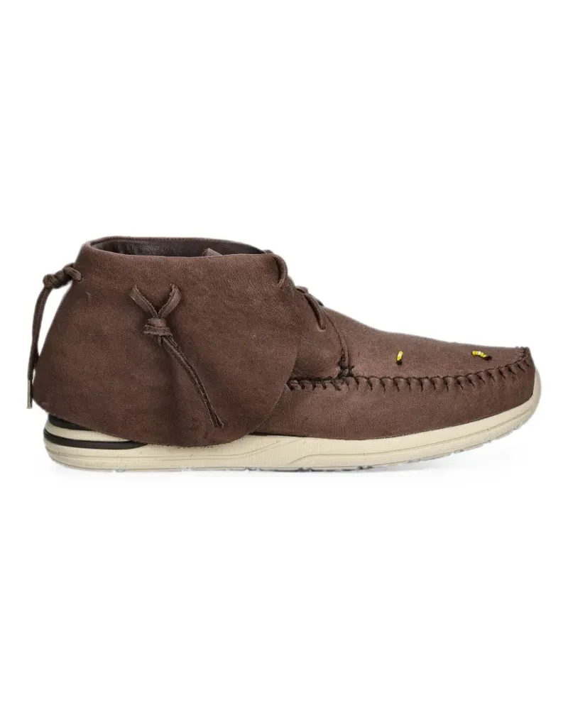 Visvim FBT Sneakers mit Perlenverzierung - Braun Braun