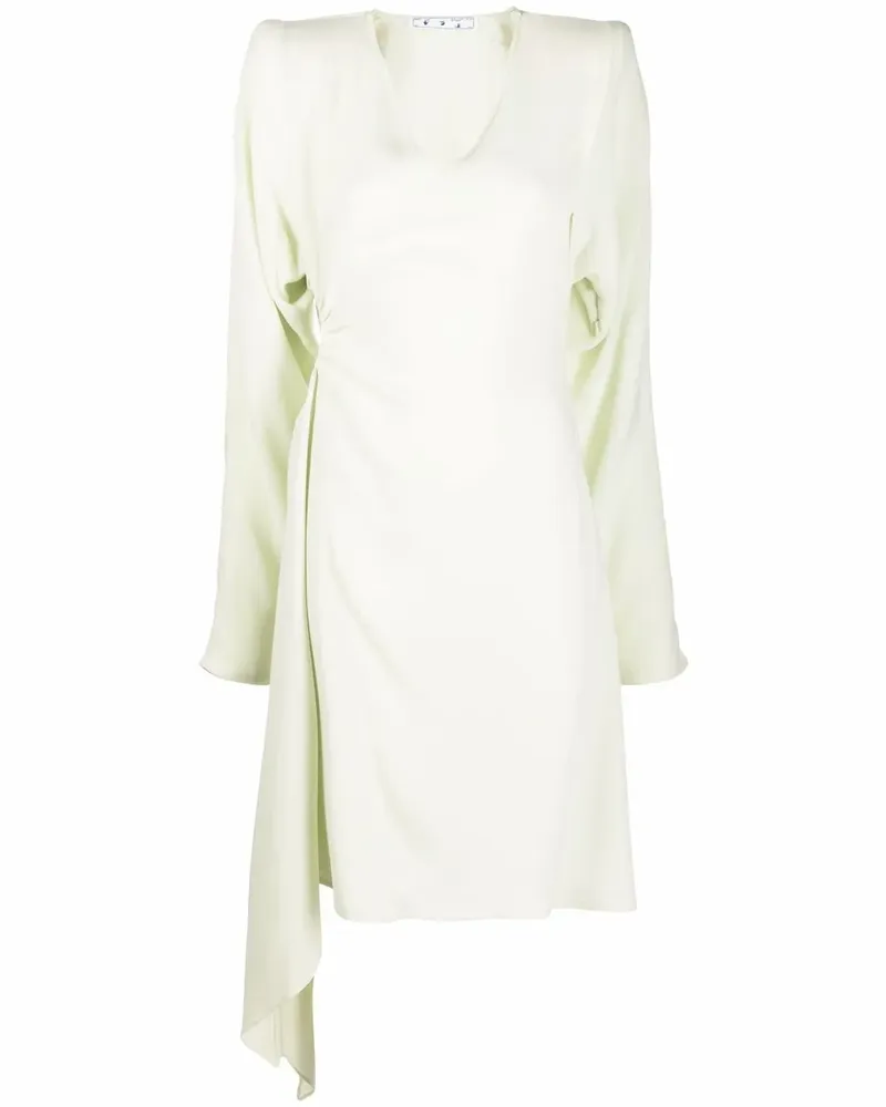 OFF-WHITE Maxikleid mit Cut-Outs - Grün Grün
