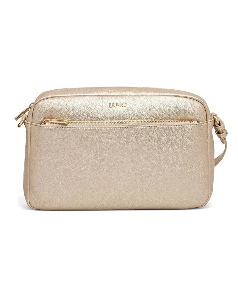 Liu Jo Umhängetasche mit Logo - Gold Gold
