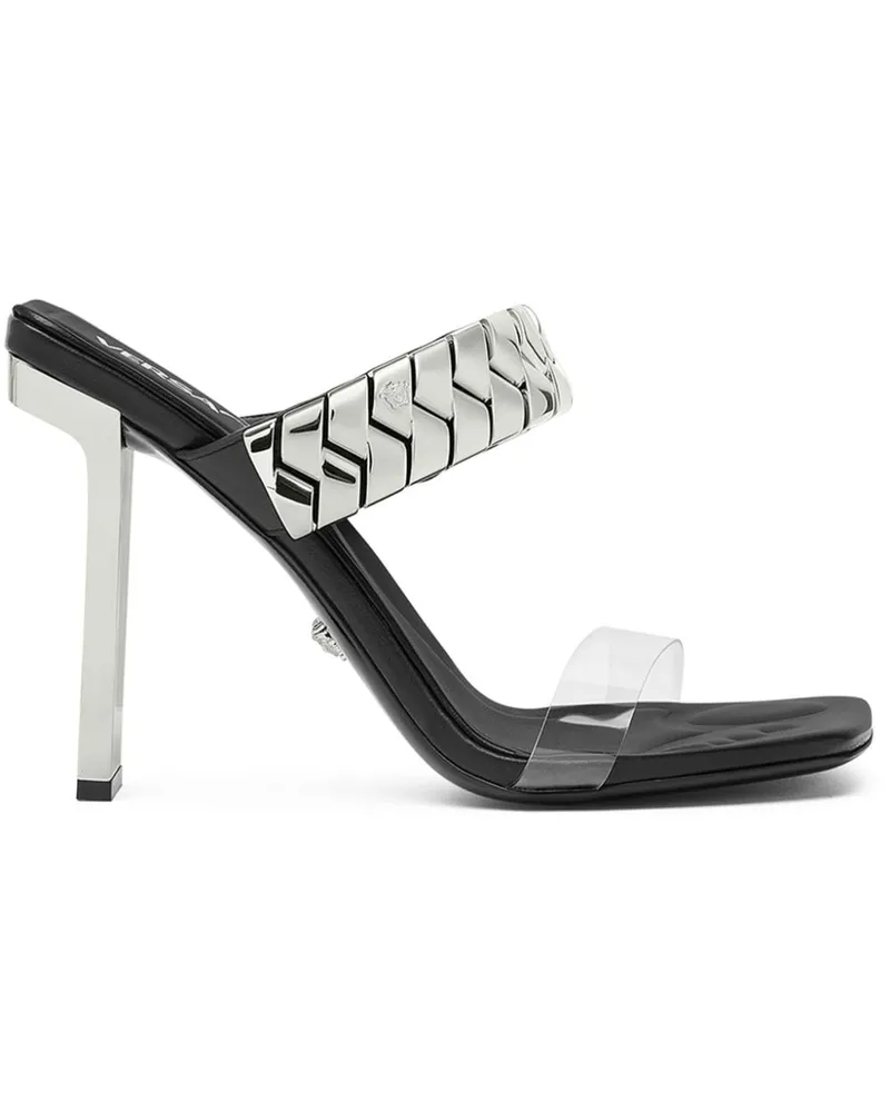 Versace Slice Sandalen 105mm - Silber Silber