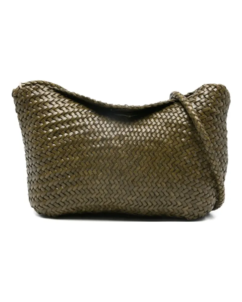 Dragon Diffusion Umhängetasche aus Leder - Grün Grün