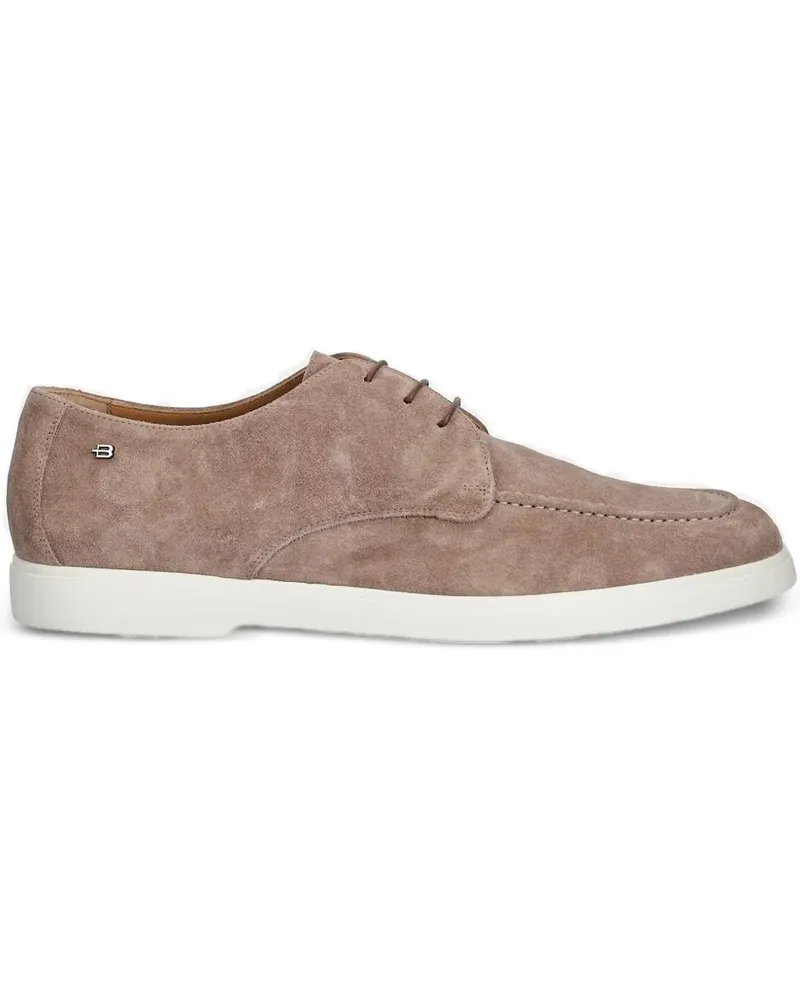 Baldinini Schnürschuhe aus Wildleder - Braun Braun