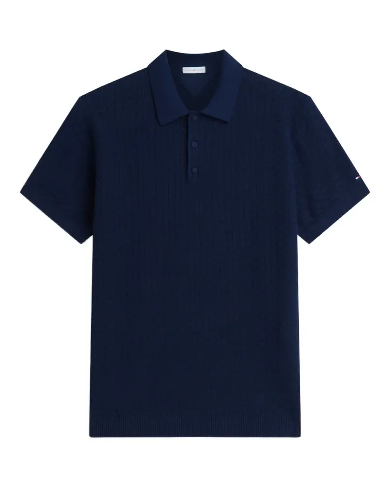 Tommy Hilfiger x Liverpool Fc short-sleeve polo shirt - Blau Blau