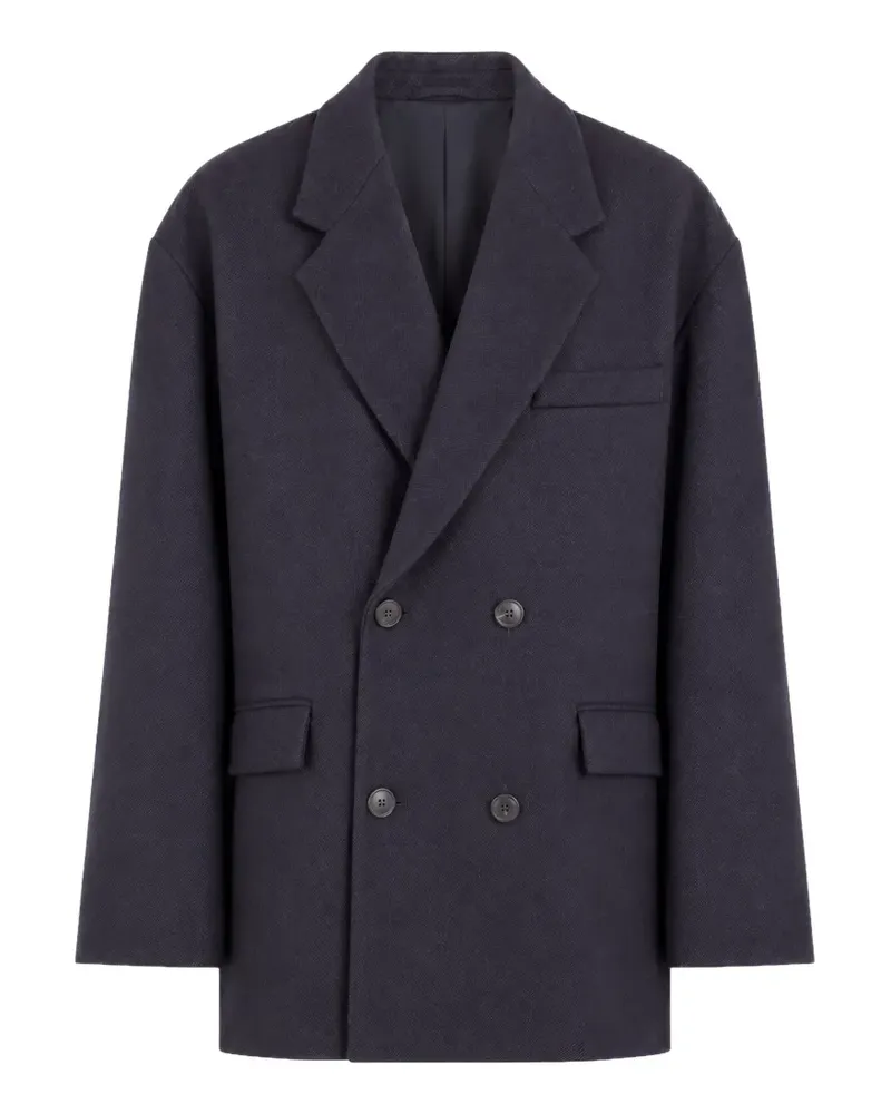 Société Anonyme Big Mama double-breasted notched-lapel blazer - Blau Blau
