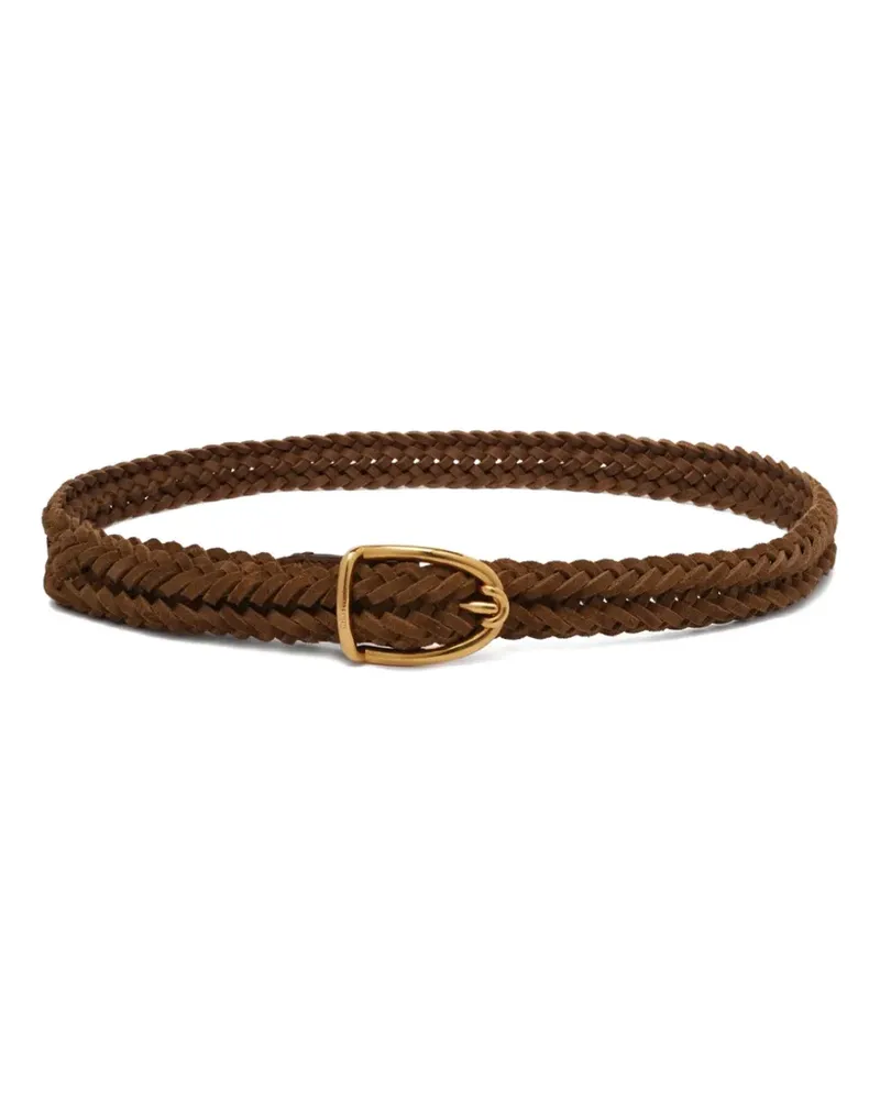Tom Ford braided leather belt - Braun Braun