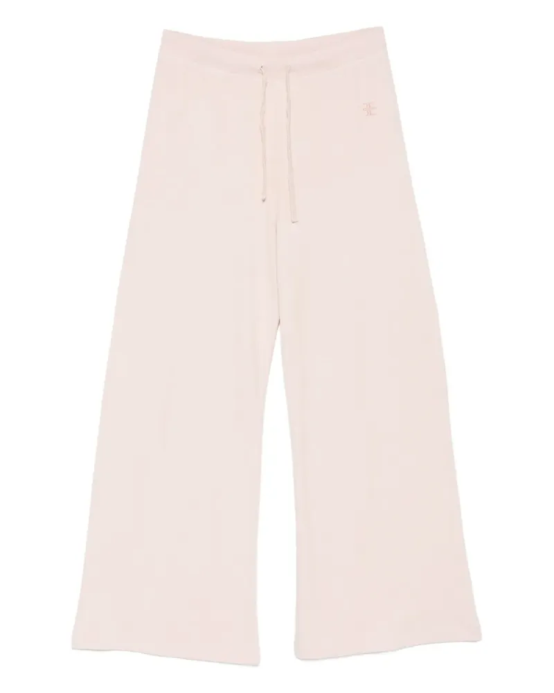ÉTERNE Weite Hose mit Kordelzug - Rosa Rosa