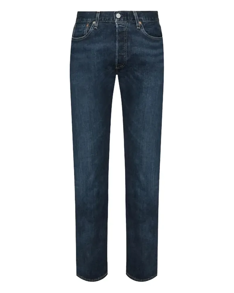 Levi's 501 Jeans mit geradem Bein - Blau Blau