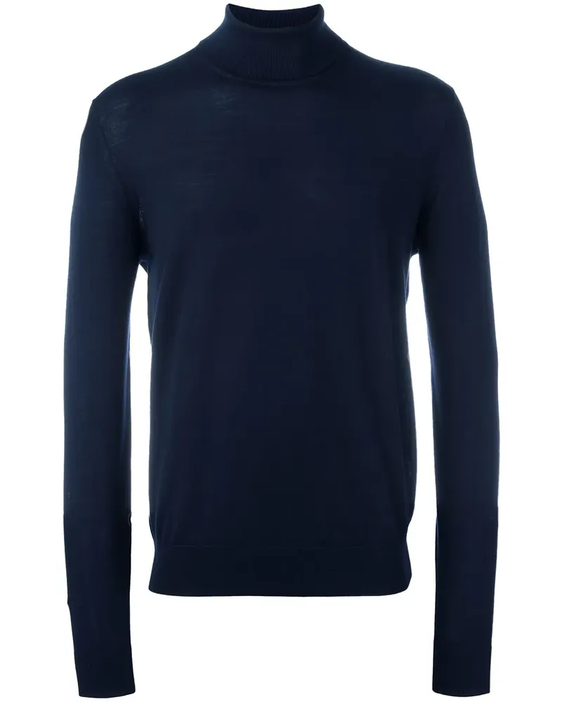 Paul Smith Klassischer Rollkragenpullover - Blau Blau
