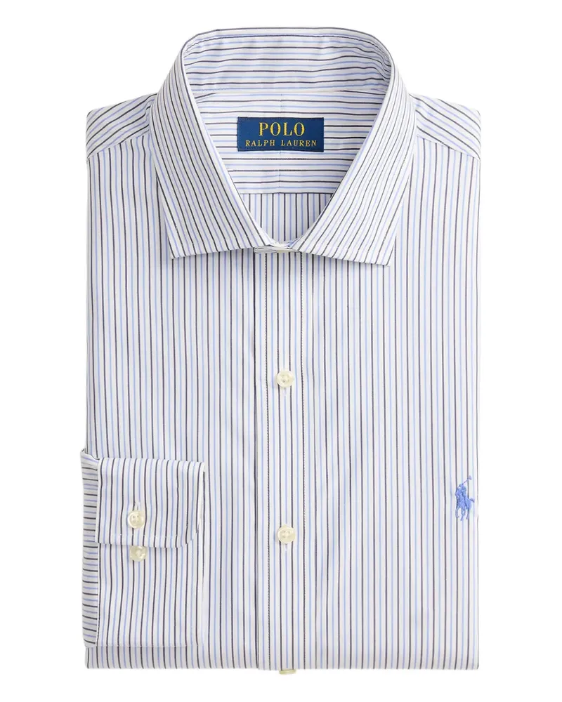 Ralph Lauren Gestreiftes Hemd - Weiß Weiß