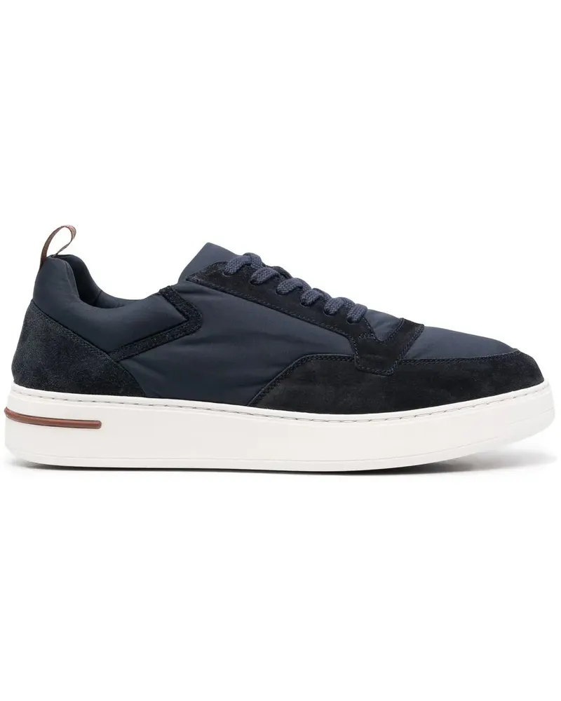 Loro Piana Sneakers mit Lasche - Blau Blau