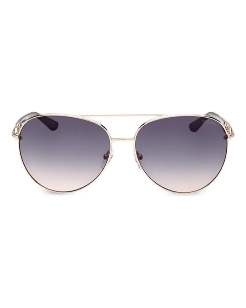 Guess pilot-frame sunglasses - Gold Gold