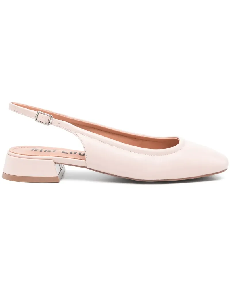 Bibi Lou Tesa Mules 25mm - Rosa Rosa