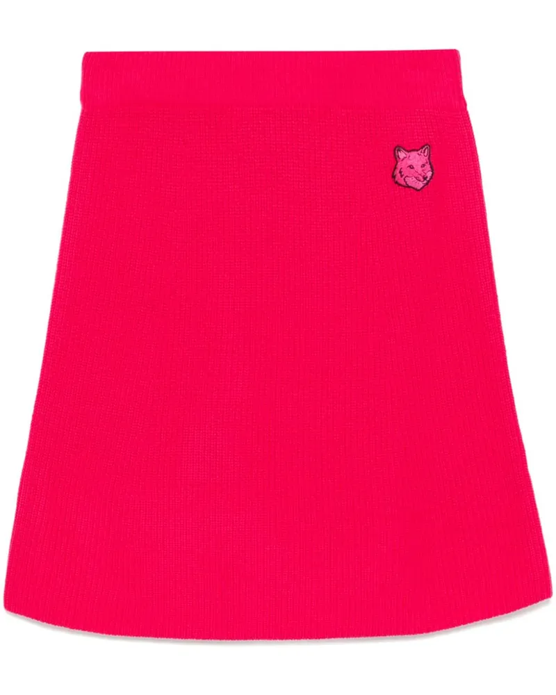 Kitsuné Gerippter Bold Fox Head Rock - Rosa Rosa