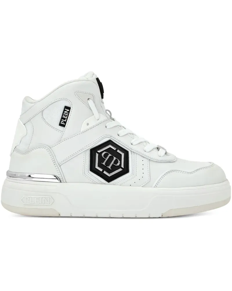 Philipp Plein Predator Sneakers - Weiß Weiß