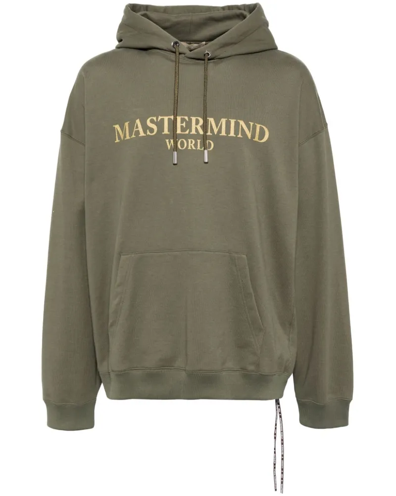 Mastermind World Hoodie mit Logo-Print - Grün Grün