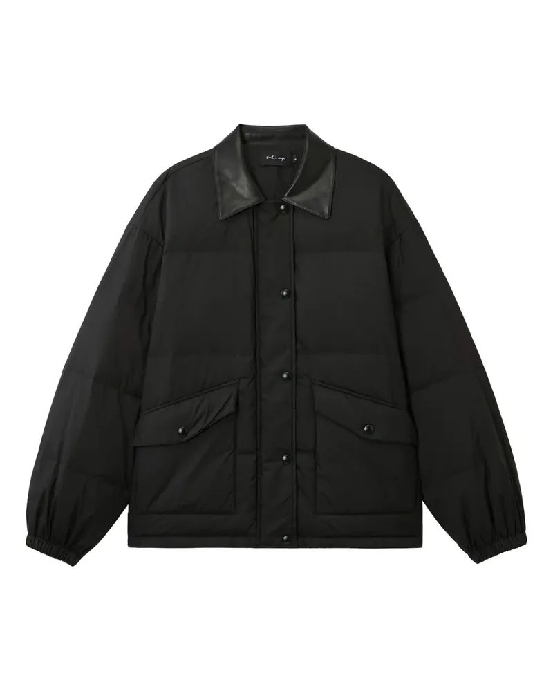 Tout a Coup padded collar jacket - Schwarz Schwarz