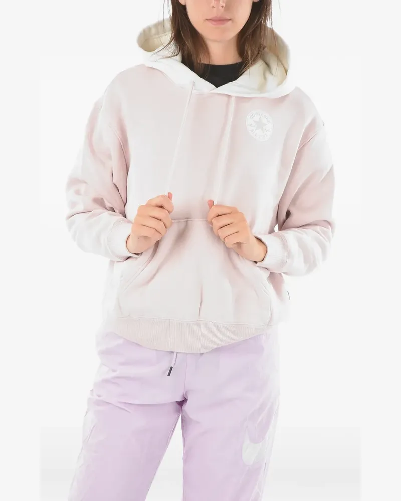 Converse Hoodie mit Logo-Print - Rosa Rosa
