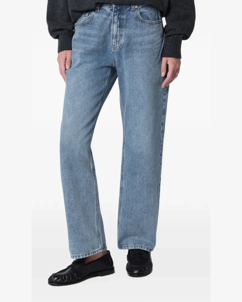 Dunst faded straight-leg jeans - Blau Blau