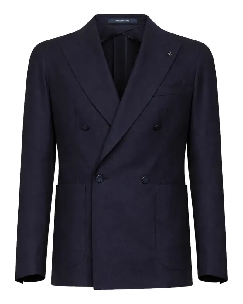 Tagliatore Doppelreihige Jacke - Blau Blau