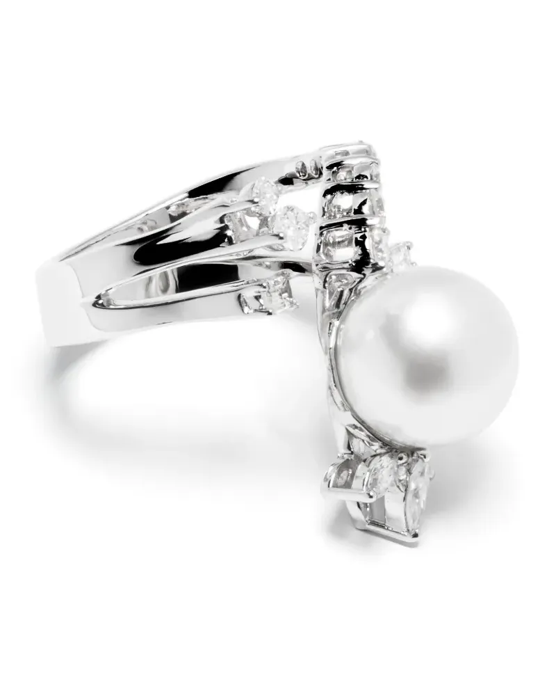 YEPREM 18kt Weißgoldring - Silber Silber