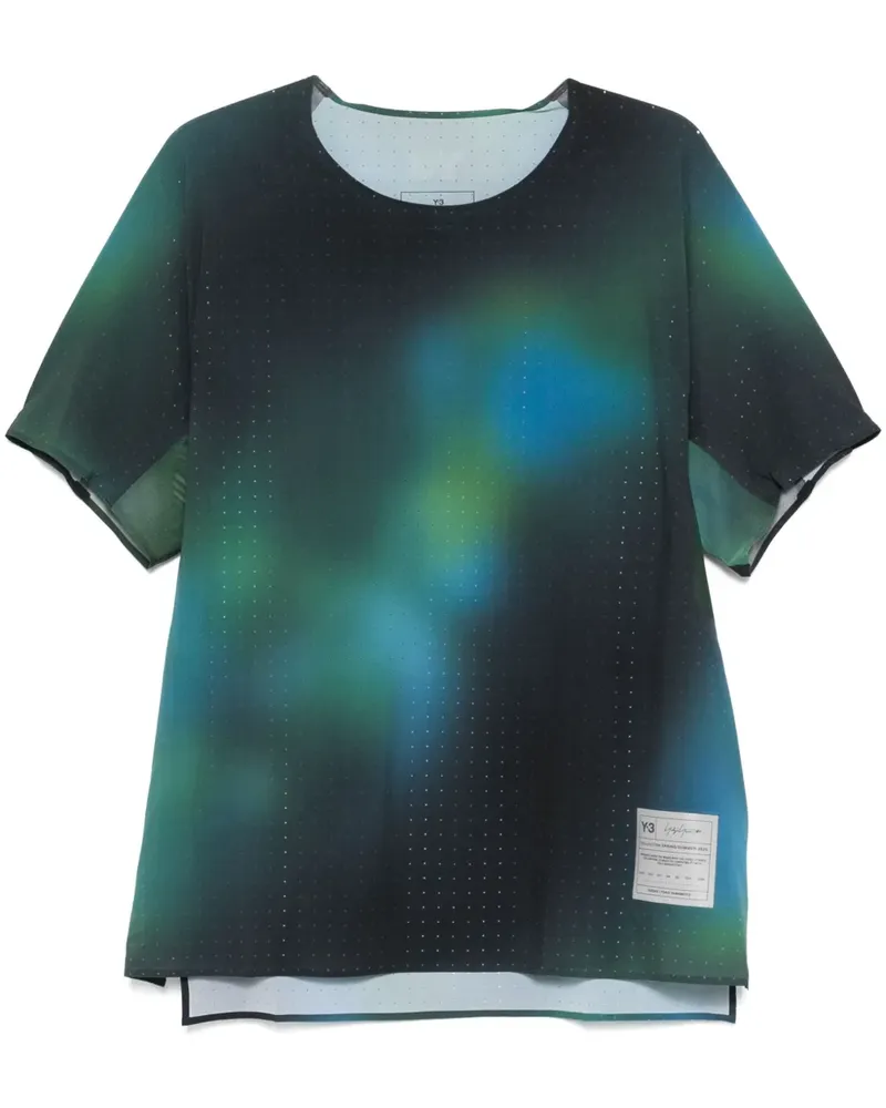 Y-3 Kurzärmeliges T-Shirt - Grün Grün
