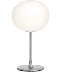 Flos Glo-Ball Table 1 Tischlampe Silber