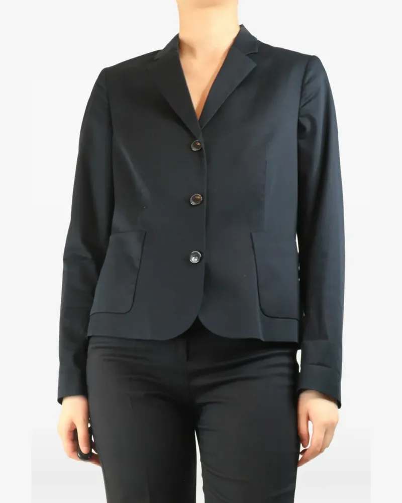 Filippa K single-breasted notched-lapel blazer - Schwarz Schwarz