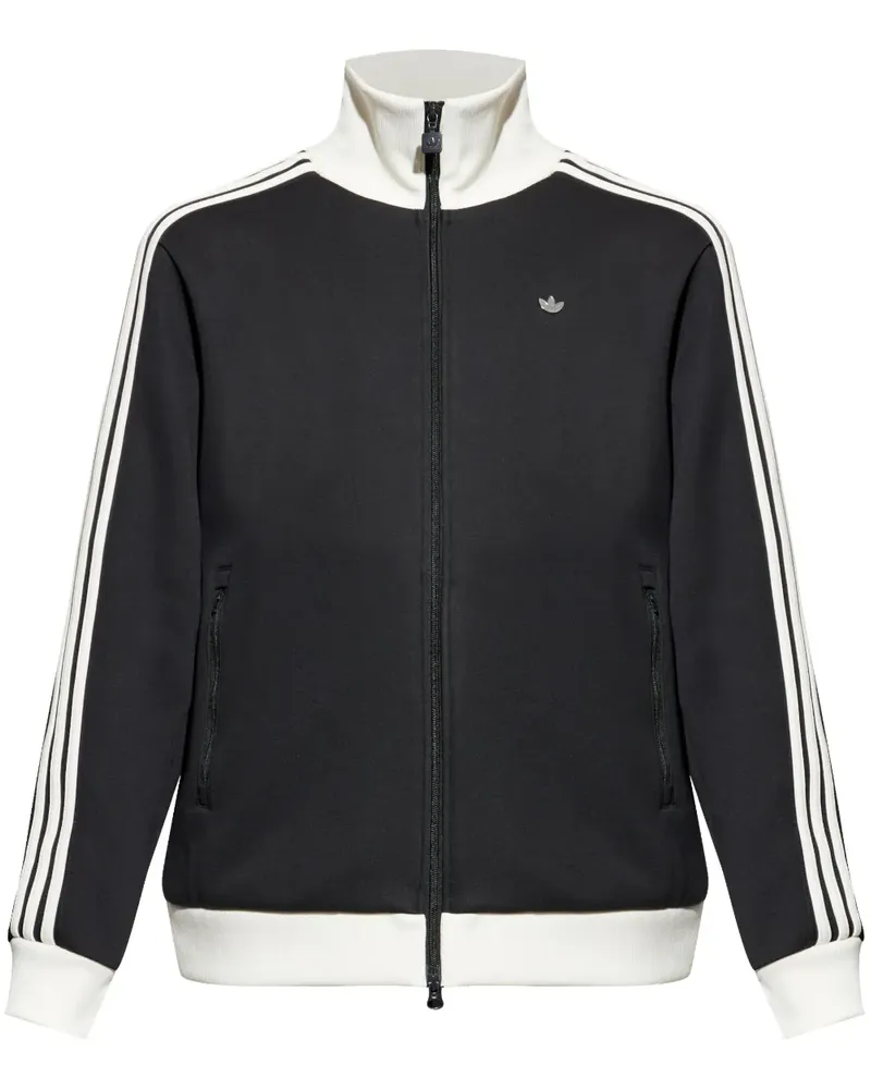 adidas Sweatshirt mit 3 Streifen - Schwarz Schwarz
