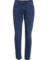 HUGO BOSS Halbhohe Slim-Fit-Jeans Blau