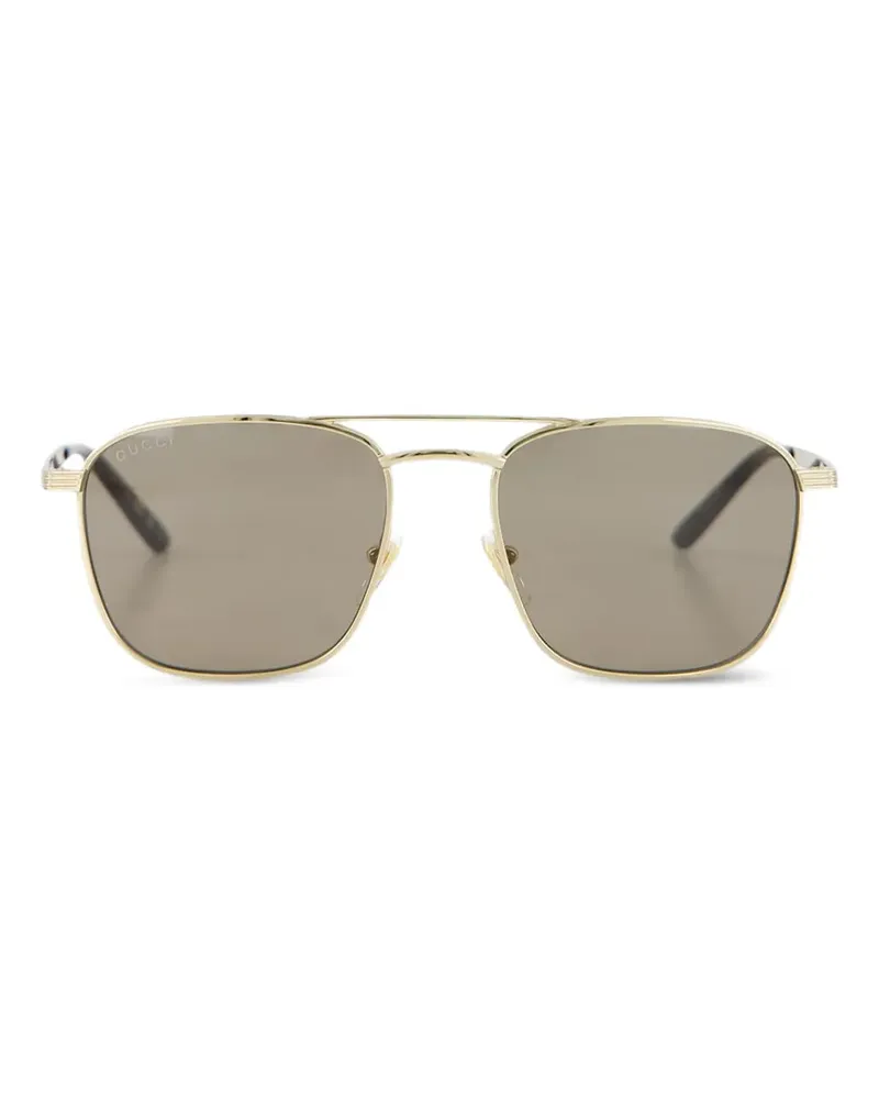 Gucci Getönte Pilotenbrille - Gold Gold