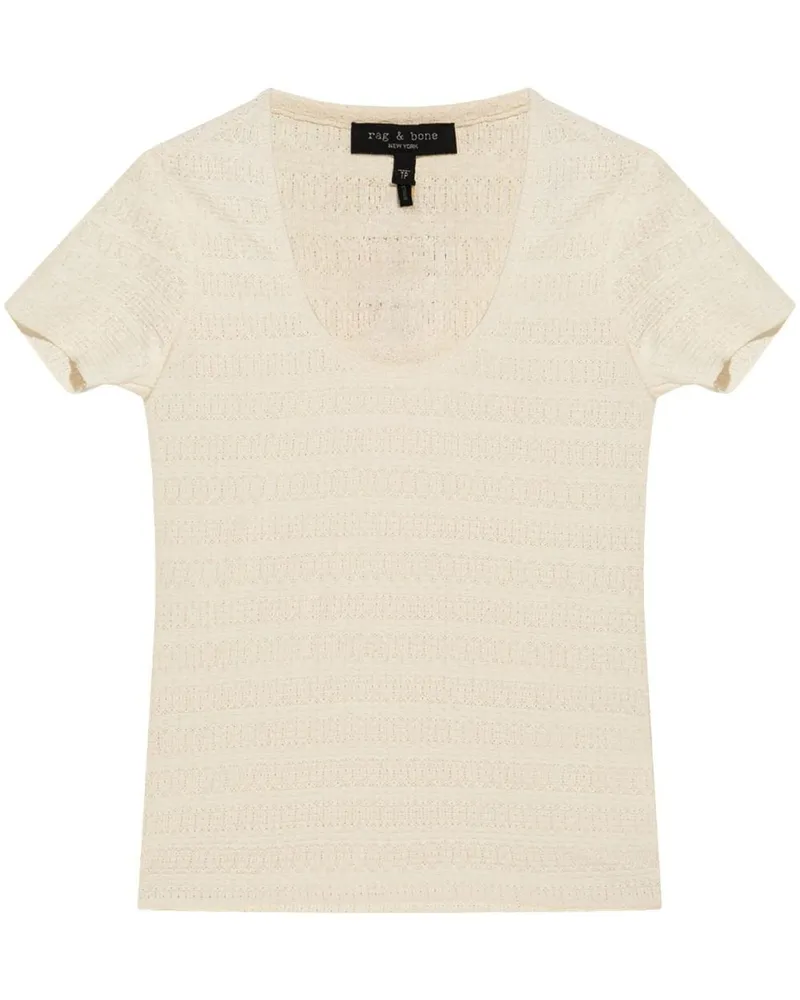 Rag & Bone Julia T-Shirt Nude