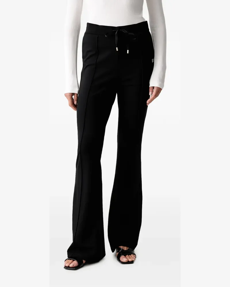 Liu Jo logo-print drawstring-waist track pants - Schwarz Schwarz