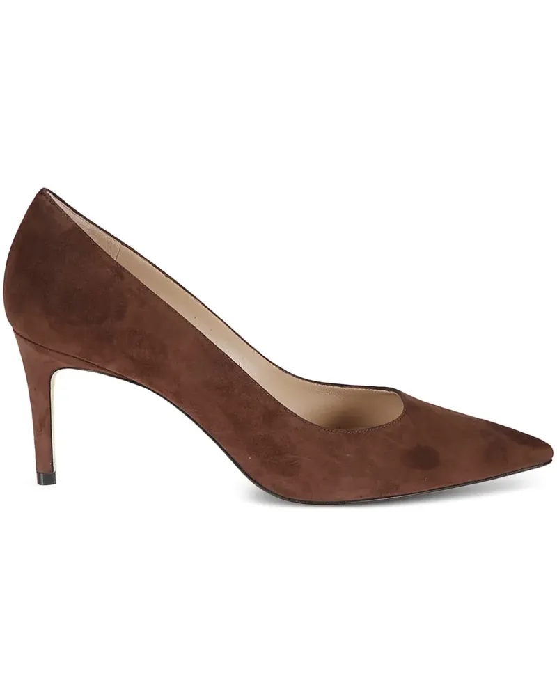 Stuart Weitzman Stuart Power Pumps 75mm - Braun Braun